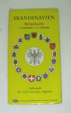 Reisekarte skandinavien - reisekarte,