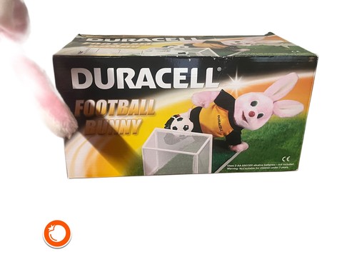 2000er duracell football bunny - 2000er,