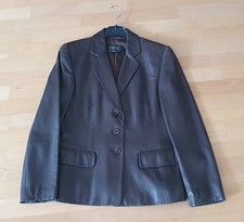 Lederjacket, Basic by Walter Leder, Gr. 38, wie NEU! tiefes dunkelbraun