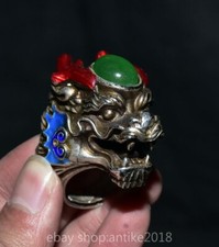 2.Seltene China Silber Inlay