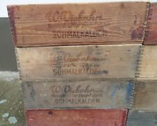 Frachtkiste Kiste Vintage Antik Alt Industrie Design Loft Top chic Schmalkalden