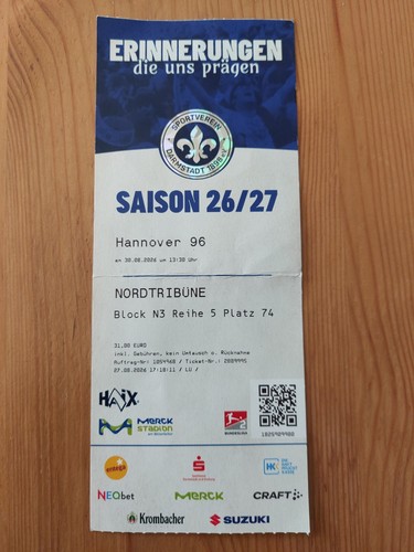 Used sammler ticket - used,