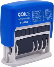 New COLOP Wortbandstempel