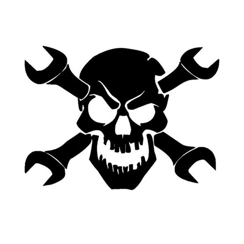 Skull handwerker groß - skull, 20