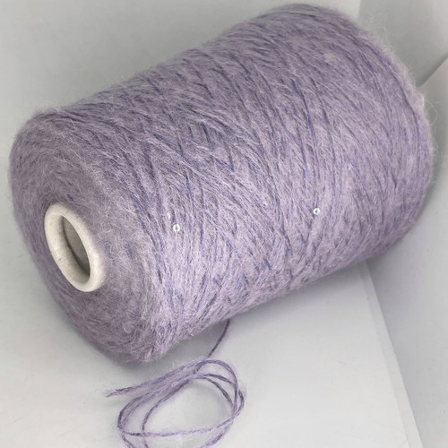 Pailletten mohair konengarn - pailletten,