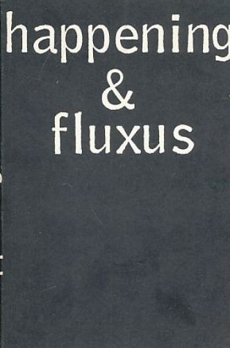 Happening und fluxus - happening,