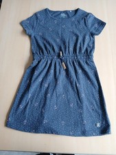 Mädchen Kleid Kurzarm Grau