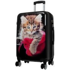 Reisekoffer Hartschale Katze