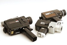 Konvolut 3 alte Filmkameras 1x