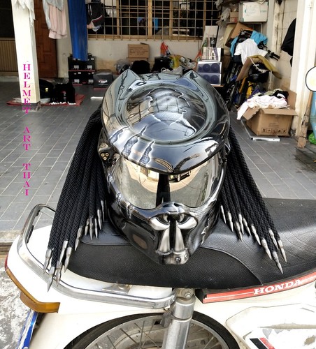 Custom predator motorradhelm - custom,