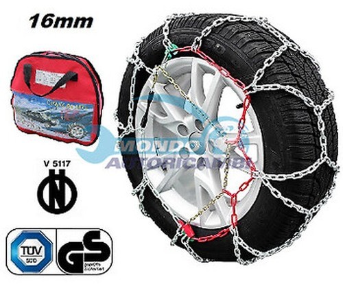 Schneeketten 4x4 suv 16mm - schneeketten,