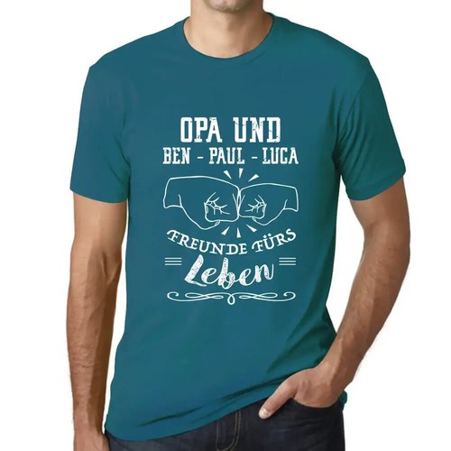 Herren grafik shirt opa und - herren, t-shirt