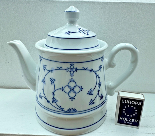 Teekanne jäger indisch blau - teekanne,