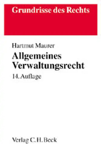 Allgemeines verwaltungsrecht - allgemeines,