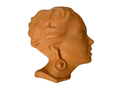 Wandmaske relief sissi - wandmaske, relief-sissi-wormser