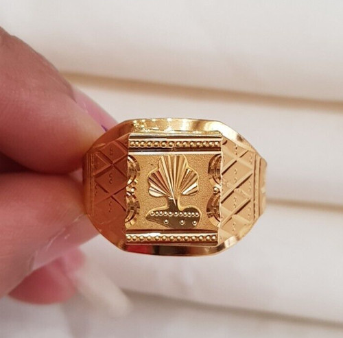22k gold ring schlicht - 22k,