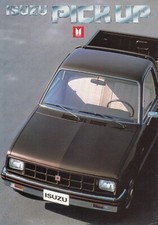 ISUZU PICKUP Pick-Up Youngtimer Prospekt Brochure 1983 89