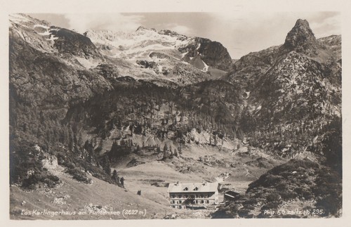 Das kärlingerhaus am - ak,