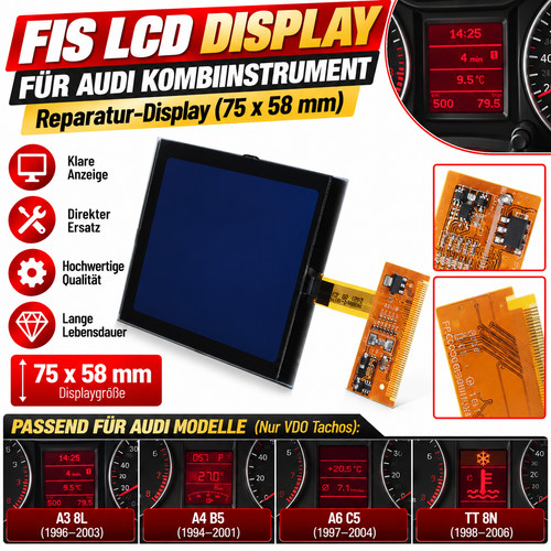 Tacho lcd display - für, tt