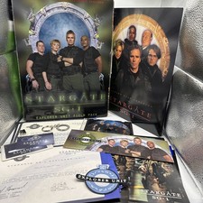 Stargate SG-1 Explorer Unit Field Pack inkl. Schlüsselanhänger, Patch. Papiere, Ordner usw.
