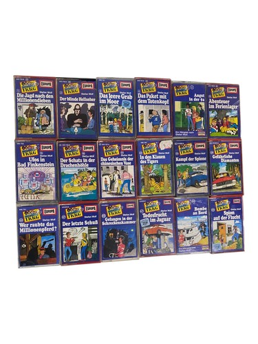 18x tkkg hörspielkassetten - 18x,