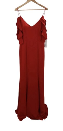 Jovani damen rot - damen, satin