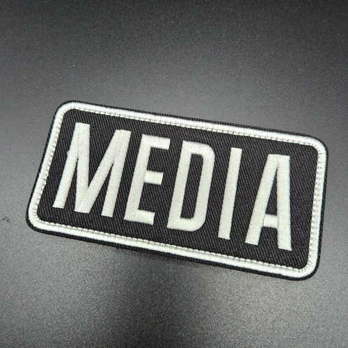Media presse patch aufnäher - presse,