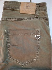 Please Chino Hose Jeans Oliv Grün Gr. M guter Zustand 