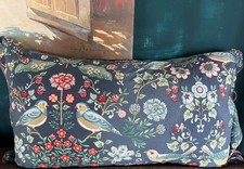 Dekokissen +  Nackenrolle  PiP Studio Vogel / Blüten Motiv