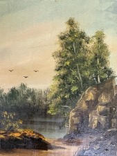 Original russische Ölgemälde