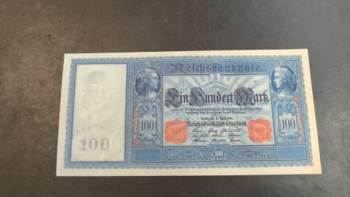 100 mark 1910 banknote - 100,