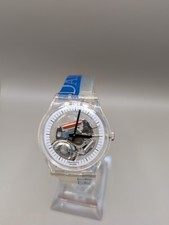 Vintage Swatch Armbanduhr Daimler Chrysler 1998 Selten Transparent 
