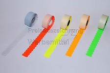 Etiketten für Preisauszeichner Meto, Blitz, Jolly, Sato Etikettierer 26x12 Welle