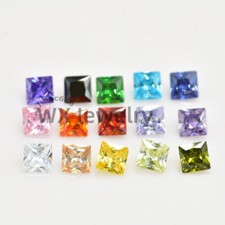 3x3-10x10mm Square Cut 15pcs