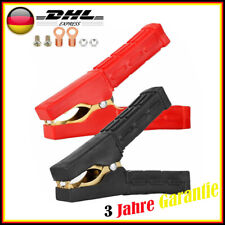 1SET Batterieklemmen Ladegerät Krokodilklemmen Ladekabel KFZ Batterieklemme DHL