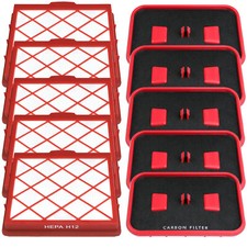 5 Hepa Mikrofilter + 5 Motor