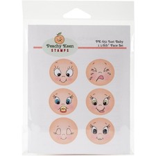 Stempel - Peachy Keen - Just Baby 1 smiley baby faces