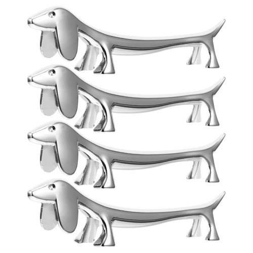 4pcs messerbänkchen dackel - messerbänkchen,