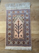 Wand-/Gebetsteppich, Seide auf