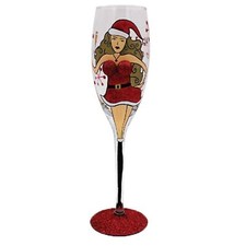 Weihnachten Tölpel Glas