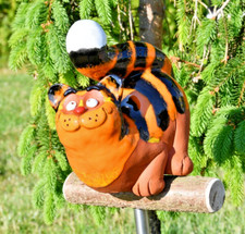 Keramik Gartenkugel Dekoration