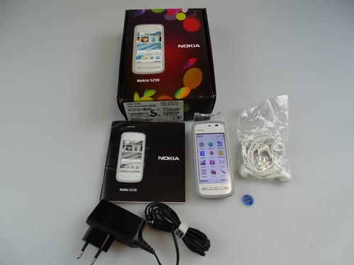 Original nokia 5230 silber - nokia,