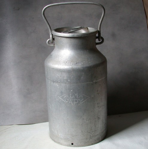 Milchkanne kanne aluminium - milchkanne,