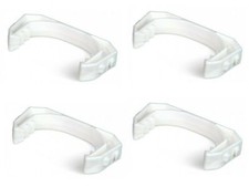 Fensterklammern WEIß Klemmschutz Türstopper Fensterstopper Fenster Fenster-Keil