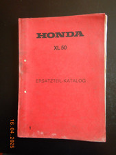 XL50  Reparaturanleitung Teilekatalog  Honda -Teile  197?  Parts-List