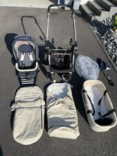 Teutonia Kombikinderwagen Wanne/Sportsitz Adapter für Maxicosi, Handbremse