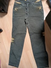 Hose Damen Gr. 42 grau Biba