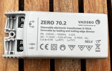 Niedervolt-LED-Transformator Vadsbo Zero 70.2 0-70 VA dimmbar