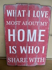 Wandschild mit Beschriftung   Gutmann Factory  Shabby Chic  