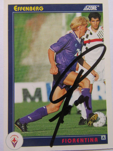 Stefan effenberg signiert - stefan,